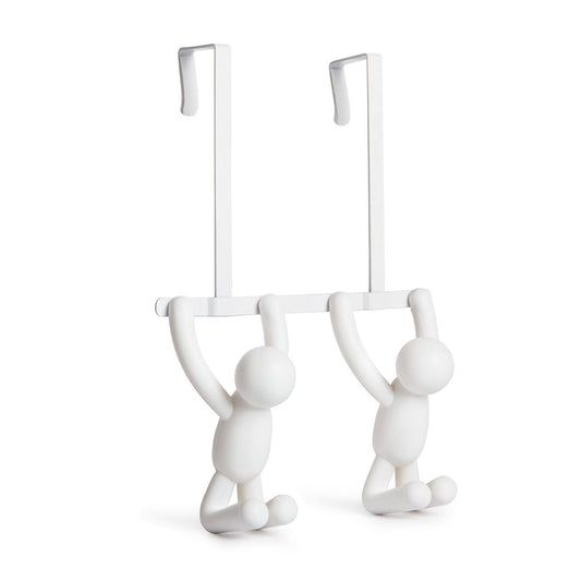 Umbra Buddy Over The Door Double Hook Matte White