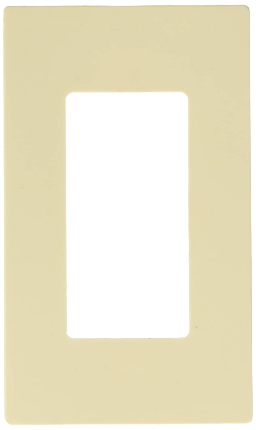 Leviton Screwless Decora Wall Plate 80301-0ST