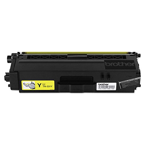 Brother TN331Y Yellow Original Toner Standard Yield (1,500 Yield)