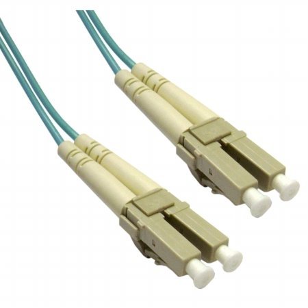 CableWholesale LC to LC OM3 Duplex Fiber Patch Cord 30m