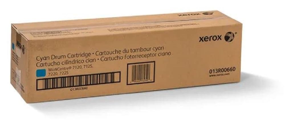 Xerox 013R00660 Cyan - drum kit - for WorkCentre 7120s, 7125/T, 7125/X, 7220/PTXF2