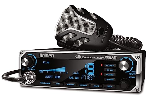 Uniden Bearcat 880FM CB Radio, 40 Channel AM/FM