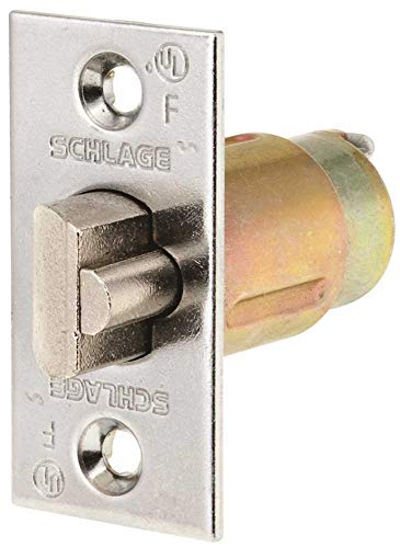 Schlage D Series 238 Dead Latch, Satin Chrome 2-3/8"