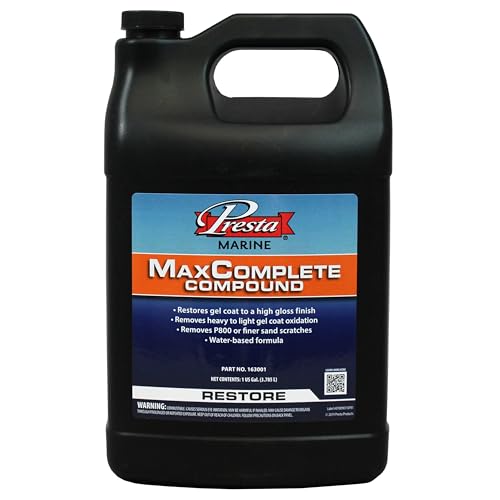 Malco Presta MaxComplete Rubbing Compound 1 Gal