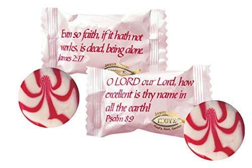 Scripture Candy Strawberry & Cream Hard Candy 30lb Box