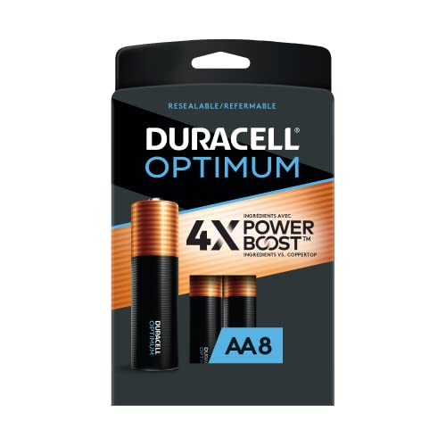 Duracell Optimum AA Batteries 8-Pack