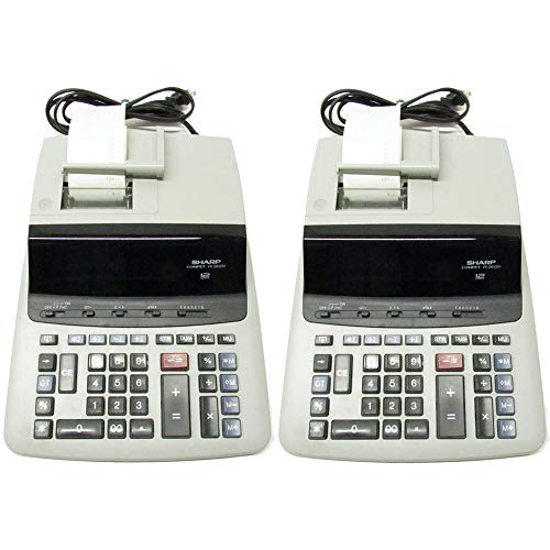 Sharp VX2652H Two-Color Printing Calculator CALCULATOR,12-DIG PRINT (Pack of2)