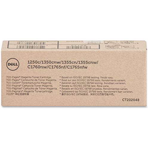 Dell Genuine OEM H89YG Magenta Toner Cartridge (700 YLD) (3310724)