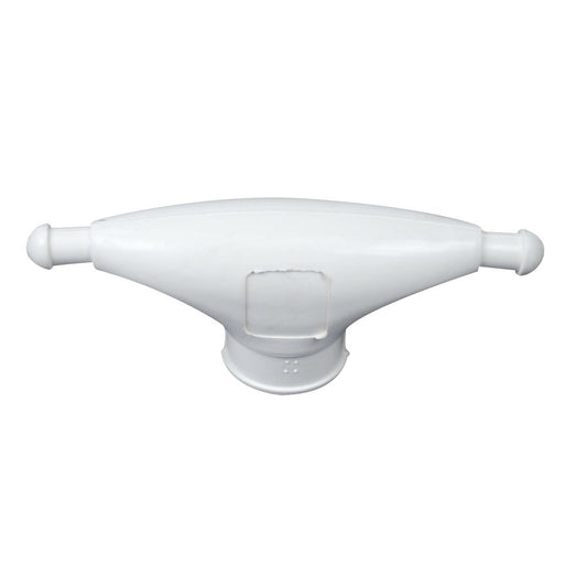 Whitecap Rubber Spreader Boot Large Pair White
