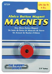 MAGNET ALNICO BUTTON MAGNET3/4