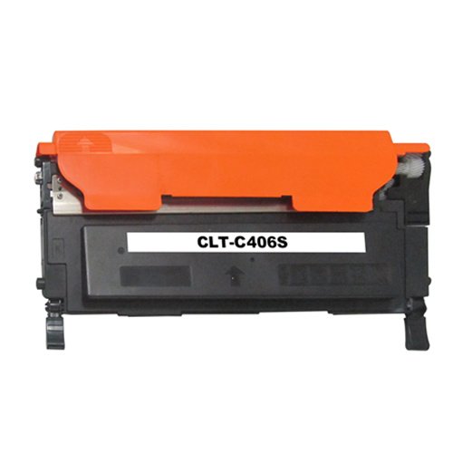 Samsung ST984A CLT-C406S Toner Cartridge, Cyan, Pack of 1