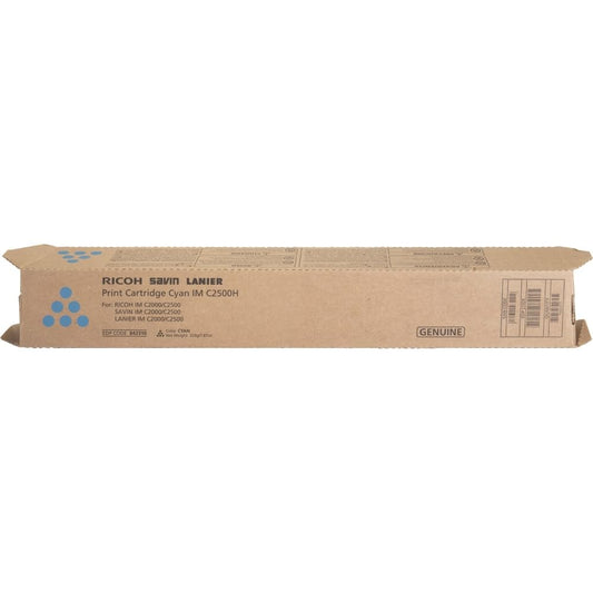 Ricoh 842310 IM C2500H Cyan Toner Cartridge in Retail Packaging