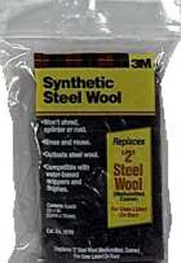 3M Synthetic Steel Wool Pads #2 Medium 6-Pack 10116NA