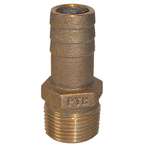 GROCO 1-1/2" NPT x 1-1/2" ID Bronze Fitting PTH1500