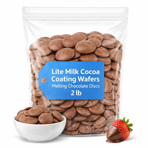 Coating Wafers Melting Lite Milk Chocolate 10 LB 224045