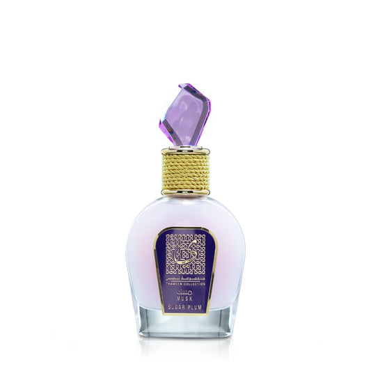 Lattafa Thameen Collection Sugar Plum – Fruity, Floral, Musky, Amber – Eau de Parfum Spray Long-Lasting Fragrance for Women, 3.40 Ounce / 100 ml