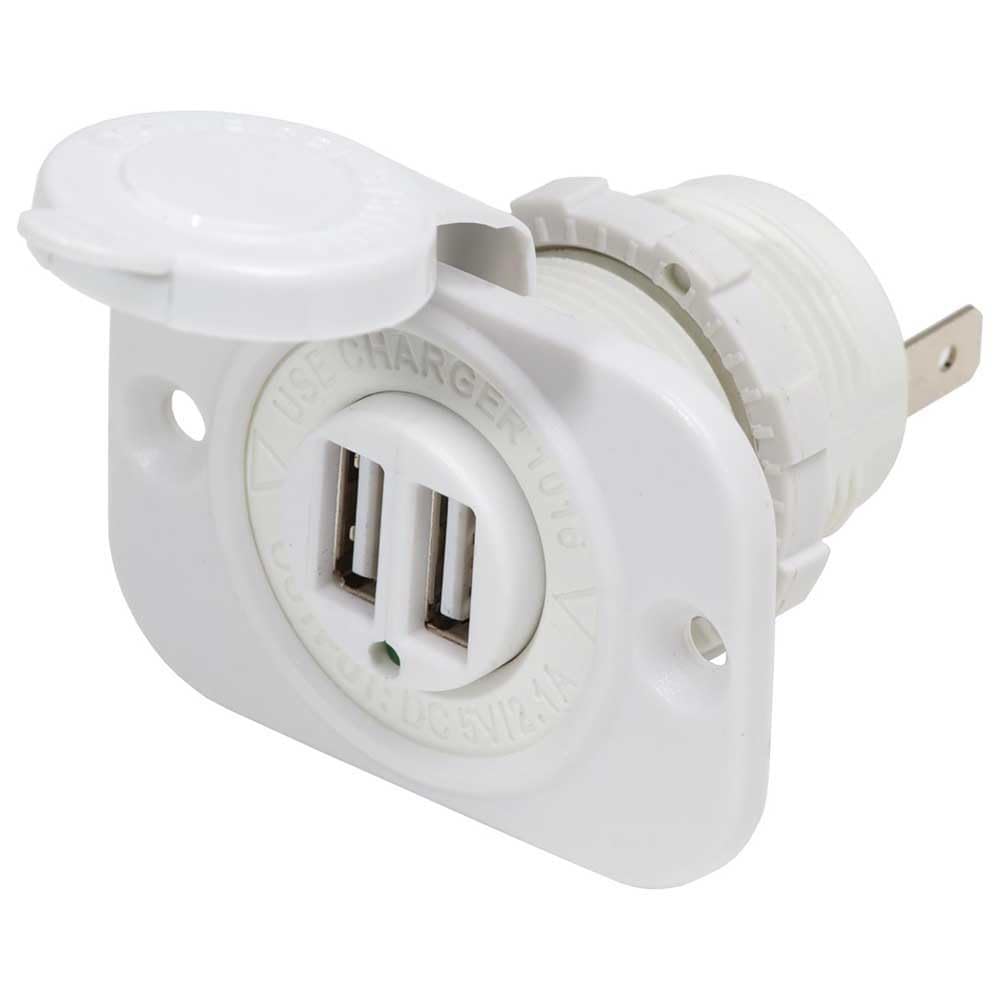 Blue Sea Systems 1016200 Dual USB Charger Socket 12V