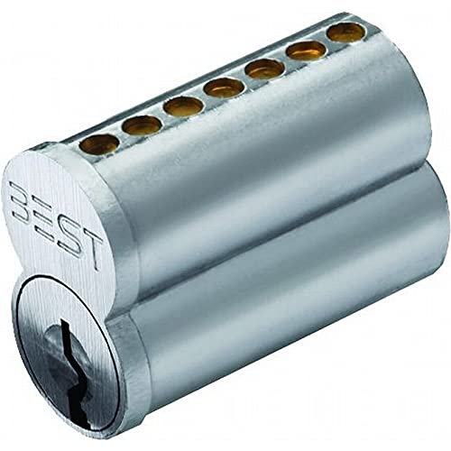 Stanley Best 1C7A1626 7 Pin A Keyway Core, Satin Chrome