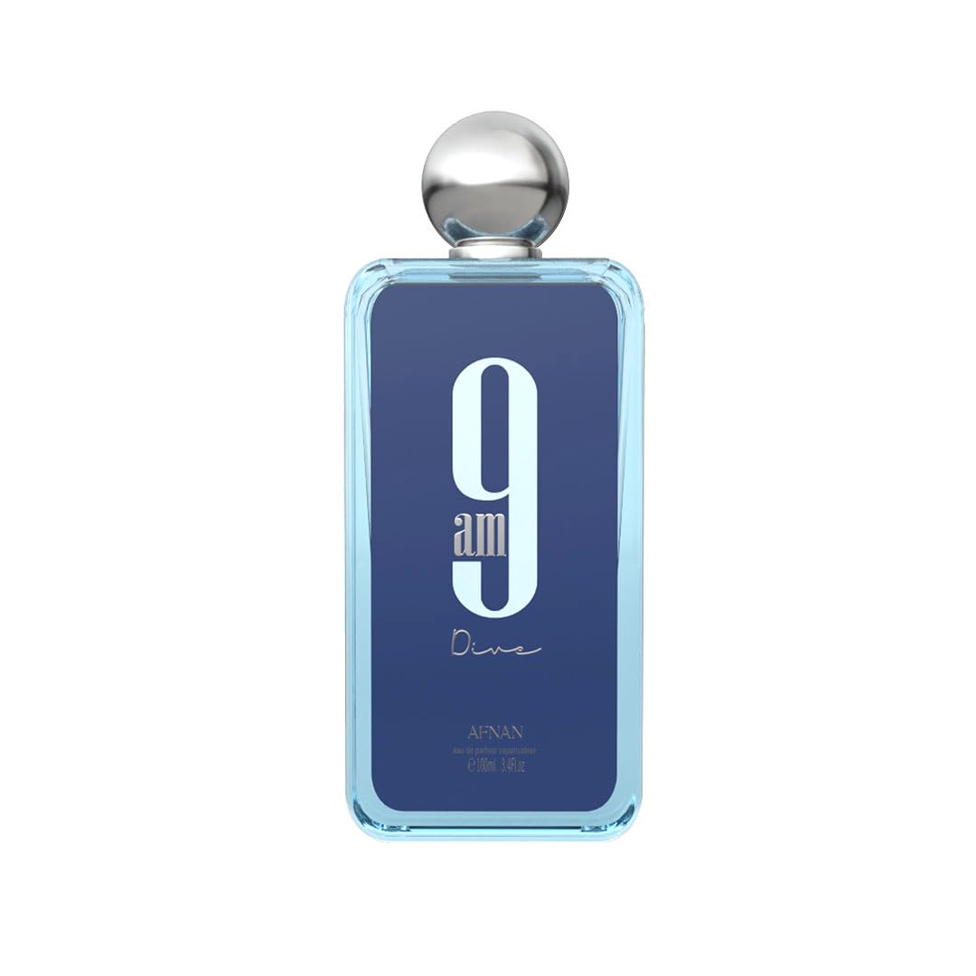 Afnan 9 AM Dive, By Afnan Perfumes, EDP SPRAY 3.4 Ounce (100ml) Unisex