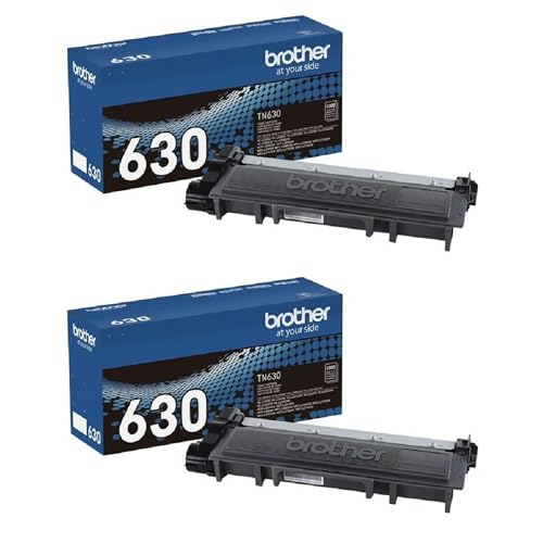 Brother Genuine Toner -Cartridge Bundle TN630/TN660 a High Yield and Standard Yield Toner Cartridge