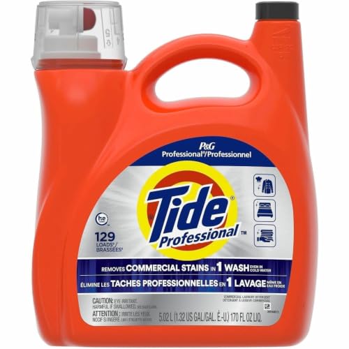 Tide Commercial HE Liquid Laundry Detergent 170 oz 4 Pack