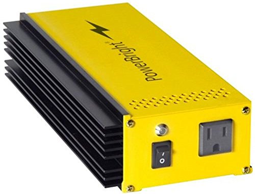 PowerBright APS300-24 24-Volt 300W Pure Sine Wave Power Inverter, 300W Continuous Power, 350W (20 Min) Continuous Power, 500W Peak Load Power Rate, Anodized aluminum case provides durability & max heat dissipation