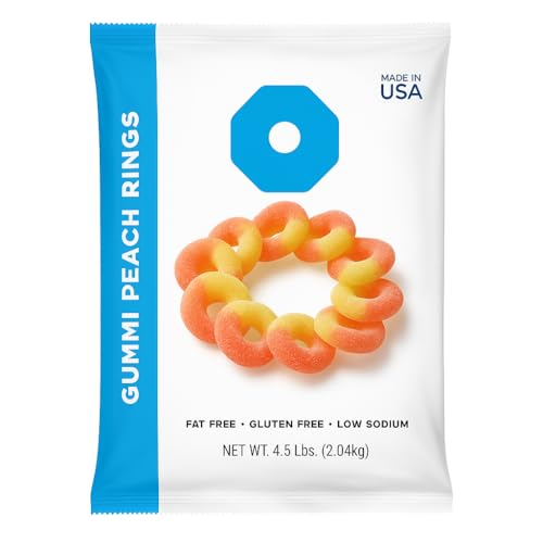 DutchValley Peach Gummi Rings