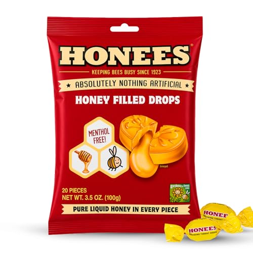 Honees Honey Filled Cough Drops 20 Pack