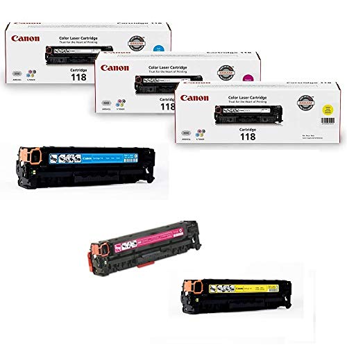 Canon 6269B001AA , 6270B001AA, 6271B001AA Standard Yield Toner Set Colors Only (C/M/Y)