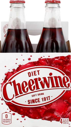 Cheerwine Diet Sparkling Soft Drink 12 fl oz 4-Pack