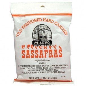 Claey's Old Fashioned Hard Candy Sassafras 6 oz