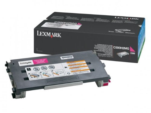 Lexmark C500H2MG Magenta High Yield Toner