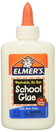 Elmer'S Washable School Glue, 4 oz., Case of 4