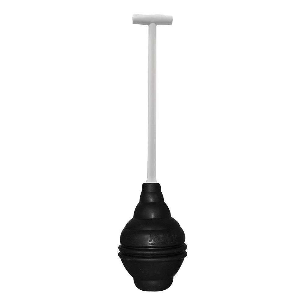 99-4A 99-1AM Beehive Max Universal Fits All Old and New Powerful Plunge-Easy Grip T-Handle-Made in USA Toilet Plunger, 6-1/2 in. x 6-1/2 in, Black 994A