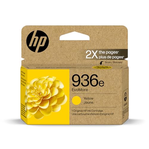 HP 936e Yellow EvoMore Ink Cartridge 4S6V5LN