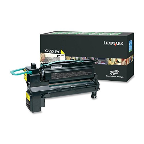 Lexmark X792X1YG Yellow Toner Cartridge