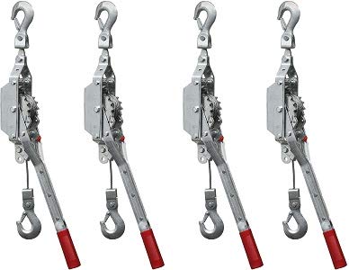 American Power Pull Corp 18500 1-Ton Cable Puller 4-Pack