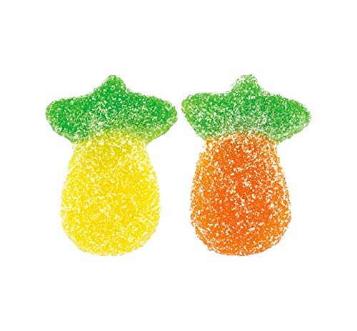Vidal Sour Pineapple Gummy Candy 2.2 lb Bag
