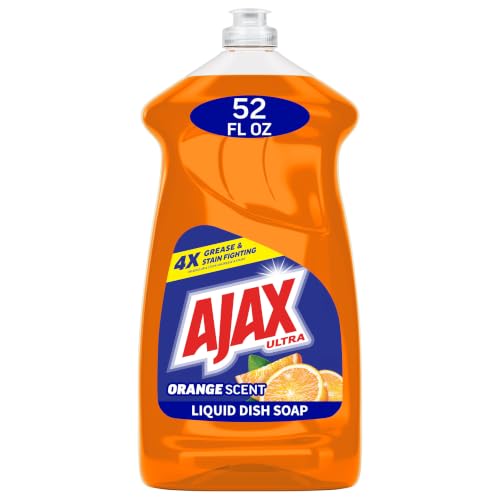 Ajax Ultra Triple Action Dish Soap 52oz, 6 Pack