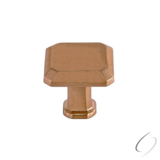 Pride Industrial Square Cabinet Knob Rose Gold