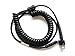 Datalogic Cable, USB, Type A, Coiled, TPUW, 2.4m