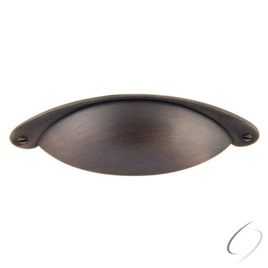 Pride 5" Hooded Shaker Cup Cabinet Pull 3" CTC Bronze