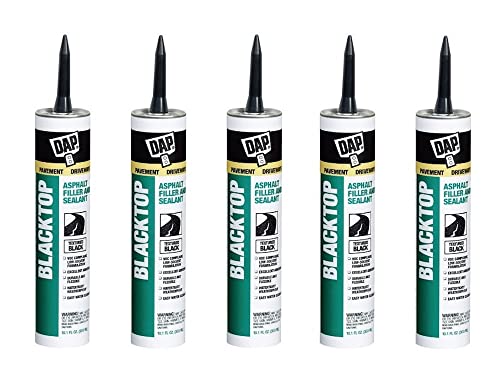 DAP 27065 Blacktop Asphalt Filler 10.1 oz, 5-Pack