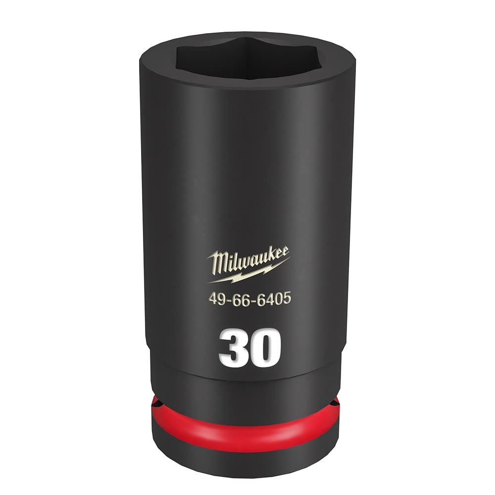 MILWAUKEE Shockwave IMP Duty 30MM 3/4DR 6-PT Socket