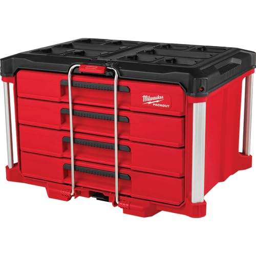 Milwaukee Packout 4 Drawer Too