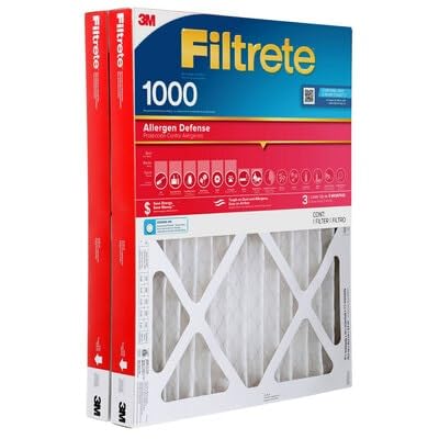 3M Filtrete Air Filter 1000MPR 16x20x2 NADP00-2IN-4