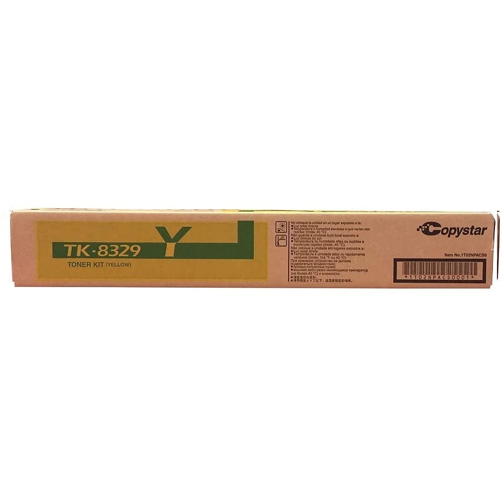 Kyocera TK-8329Y Yellow Toner Cartridge 12,000 Pages