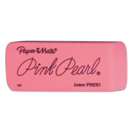 Sanford Pink Pearl Eraser Large 70521 12ct 2pk