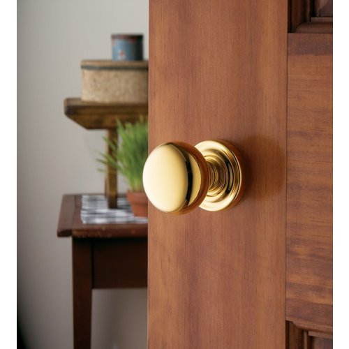 Baldwin 5030 Estate Knobs Pair Polished Brass