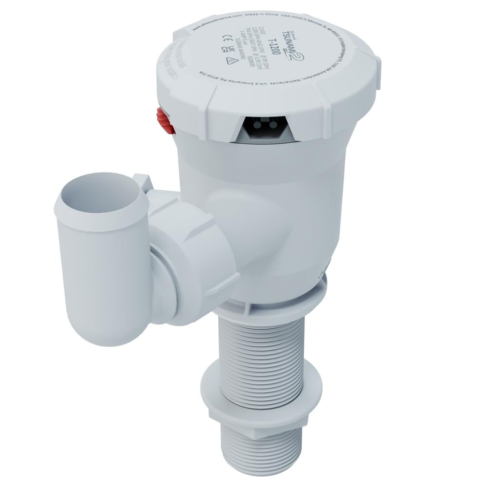 Attwood Tsunami Mk2 Aerator Pump T1200 12V 1200 GPH